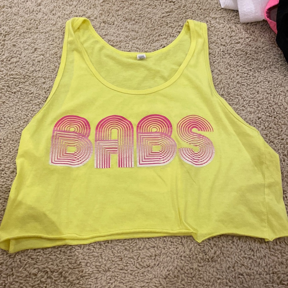 CA Panthers crop top